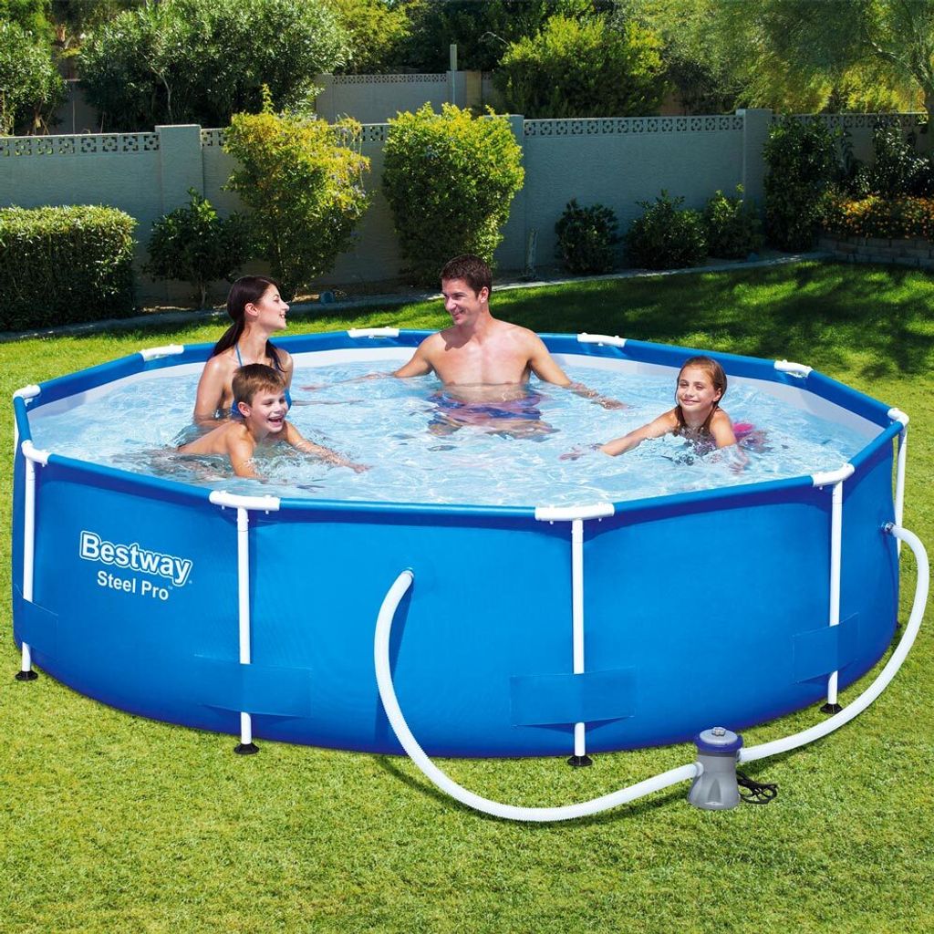 Bestway Steel Pro Frame Pool  305x76 cm  inkl. Filterpumpe  Produktbild 4
