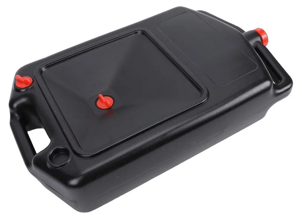 Bac de récupération d'huile pour vidange quad et moto basse 12L