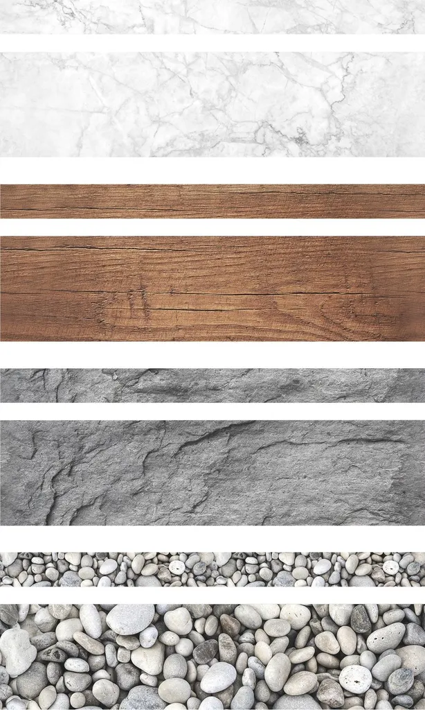 Kit Rubans de Décoration Larges et Fins avec Présentoir Ergonomique