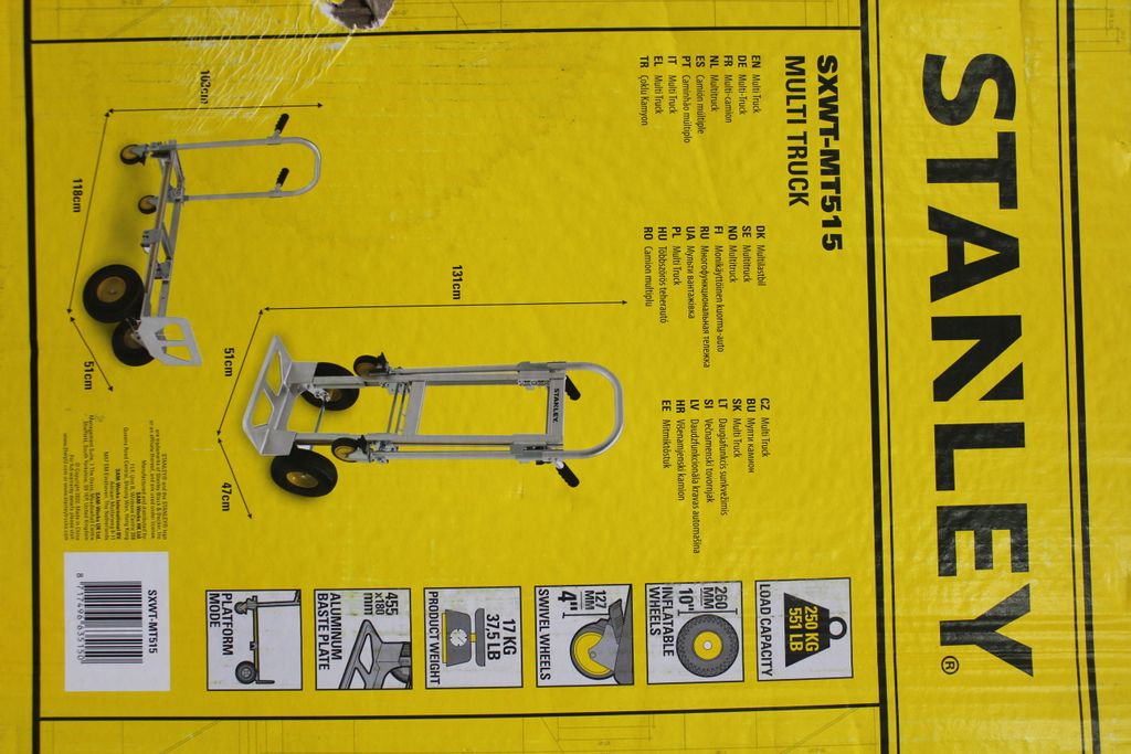 Stanley Multifunktions-Sackkarre MT515 200/250 kg Produktbild 20