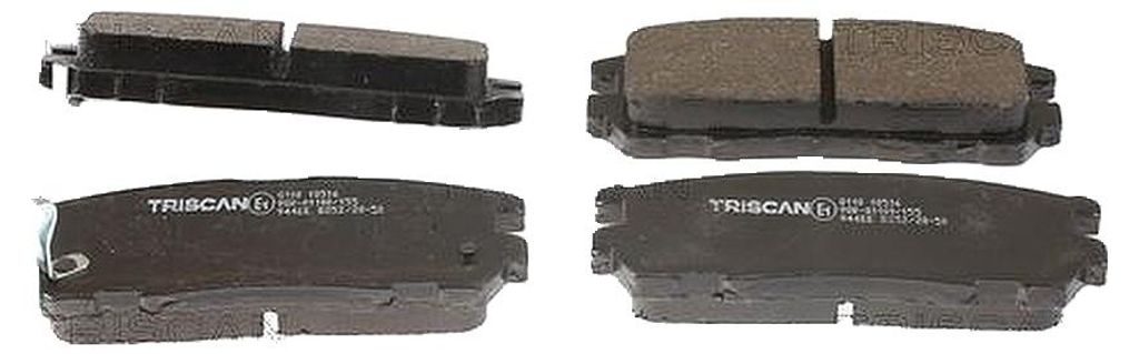 Bremsbelagsatz Scheiben 15,8 mm TRISCAN IAM-Expertise für u.a. OPEL FRONTERA