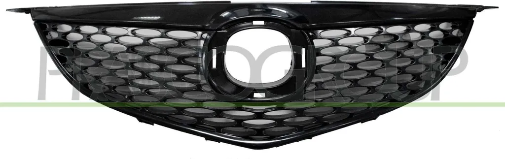 Grille calandre robuste PRASCO MZ3262001 en ABS noir pour Mazda 3 type BK
