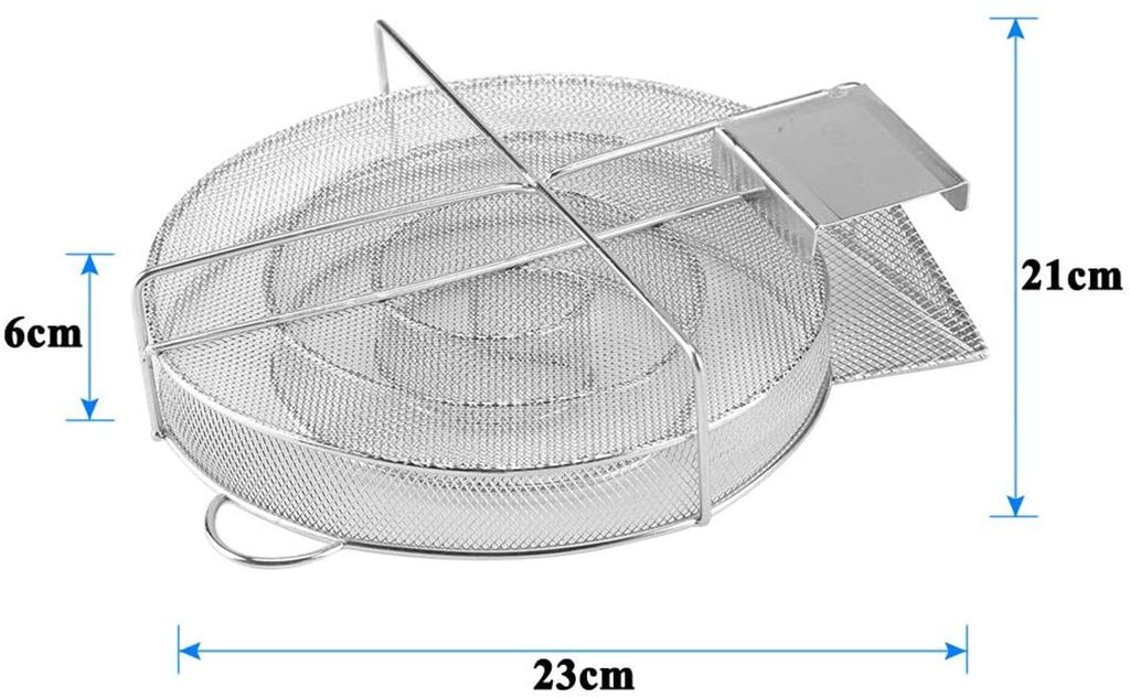 Kaltraucherzeuger Kaltrauchgenerator Kalträuchern BBQ Rund Produktbild 5