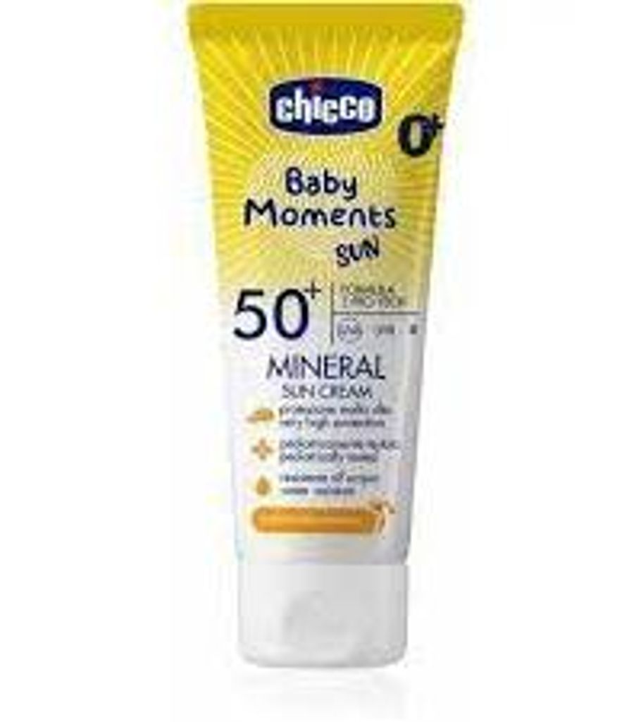 Chicco Mineralische Sonnencreme Lsf 50+ 75ml Durchsichtig  Produktbild 