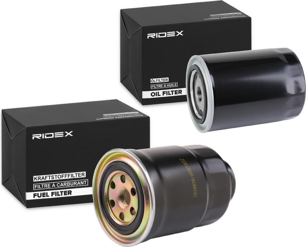 RIDEX Filterset Inspektionspaket Filtersatz für FORD RANGER (ER, EQ) MAVERICK (UDS, UNS) für TOYOTA LAND CRUISER (PZJ7, KZJ7, HZJ7, BJ7, LJ7, RJ7)