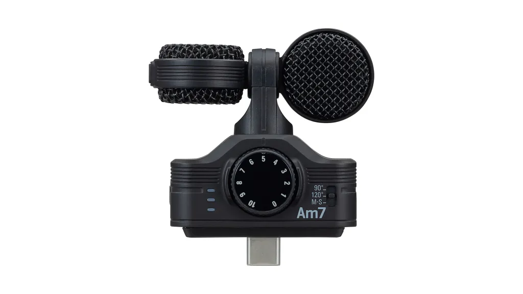 Micro Zoom AM7 pour Vlog et Podcast sur Android Connectique USB-C