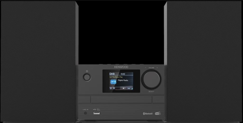 Kenwood M-525DAB Stereoanlage mit DAB+ und CD Player Produktbild 