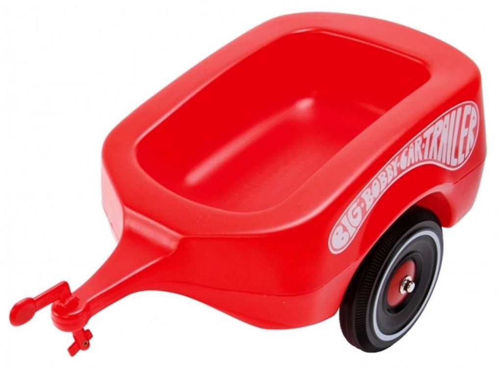 BIG, Rimorchio, Bobby-Car, 50x24x29 cm, Rot Immagine del prodotto 