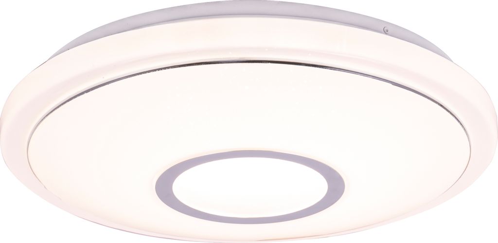 Globo Lighting Deckenleuchte Metall weiß, LED