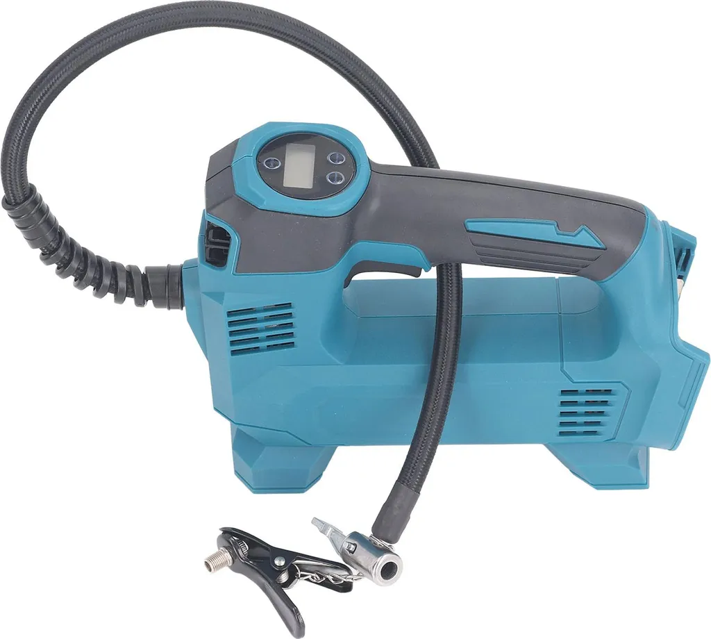 Gonfleur de pneus avec batterie lithium-ion 18V et contrôle LCD précis - 6