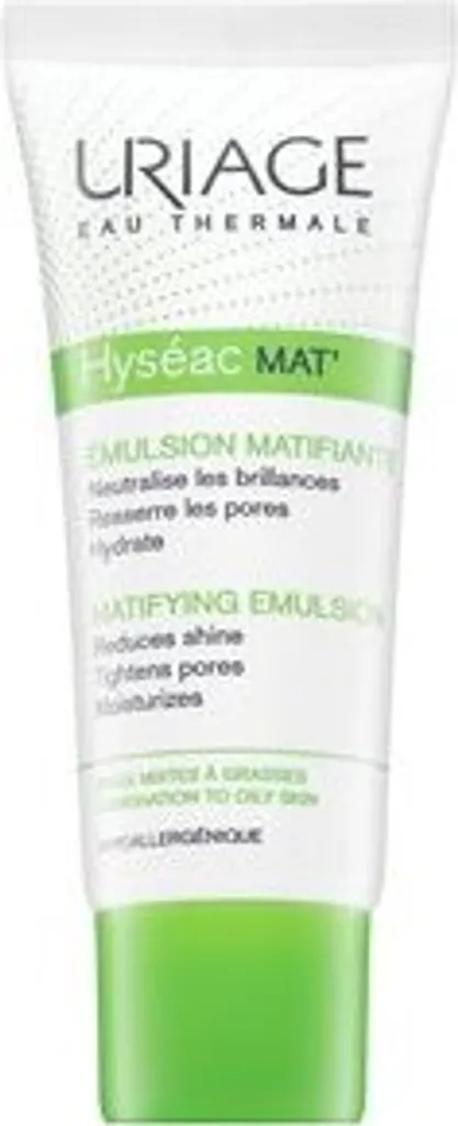Gel Matifiant Visage Hyséac Mat' Uriage pour Peaux Mixtes à Grasses 40ml