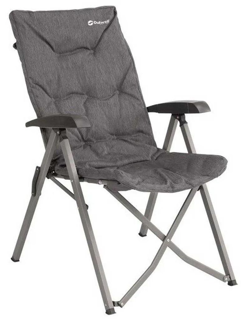 Outwell Klappbarer Campingstuhl Yellowstone Lake Grau