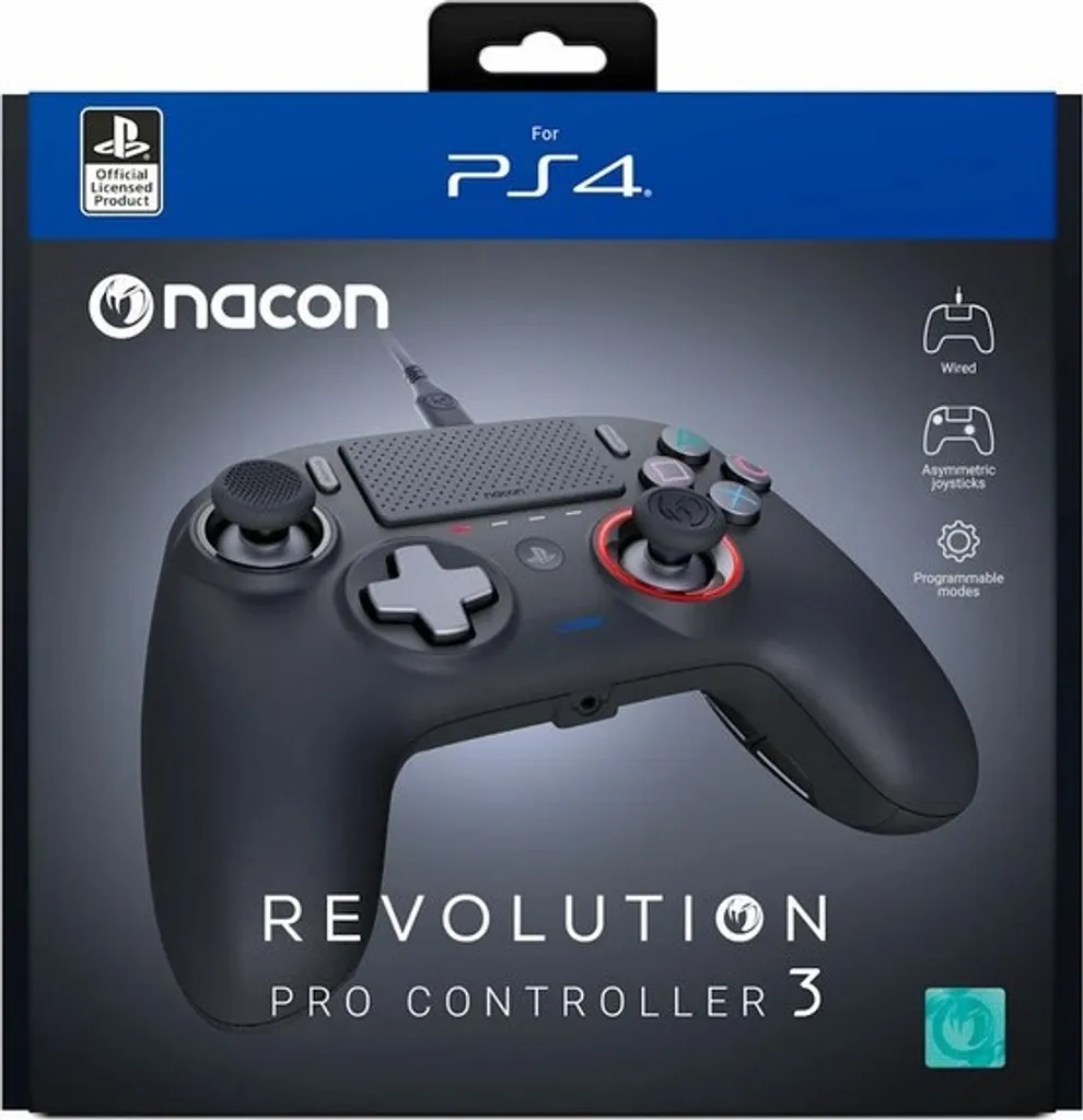 Réduisez la latence sur PS4 avec la manette filaire NACON Revolution 3