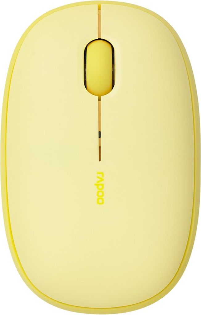 RAPOO Mouse M660 Silent Wireless Multi-Mode Gelb