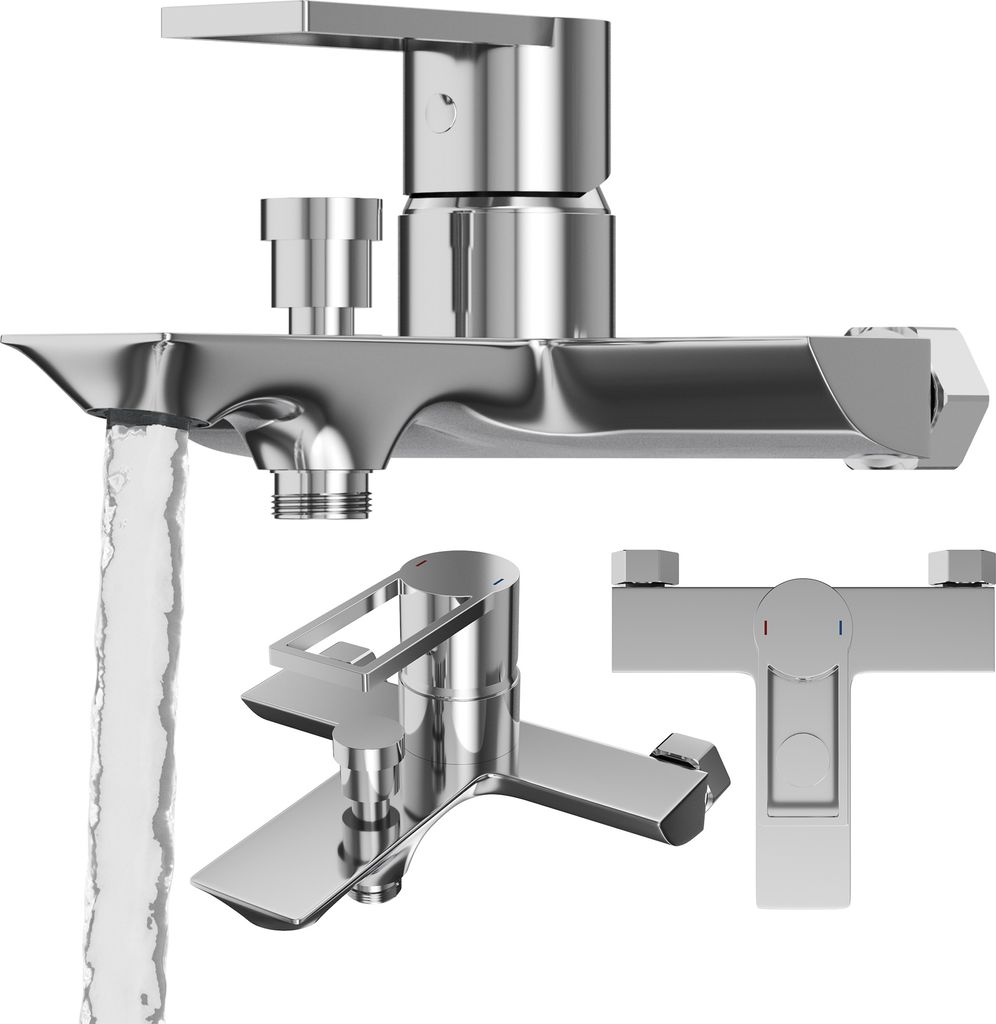 Badewanne Und Dusche Mischer Chrom Badarmatur Messing Arma