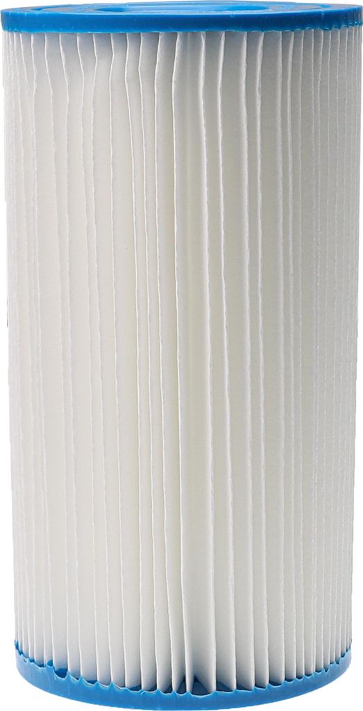 vhbw Filterkartusche kompatibel mit Intex 28317EH, 28303SR, 28303RP, 28317CA, 28309EH, 28301TT Swimmingpool, Filterpumpe - Wasserfilter Blau Weiß