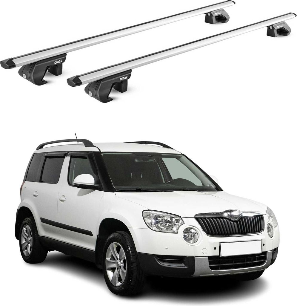 Dachträger Grundtäger für Skoda Yeti 2009-2013 Pre-FL 90kg Produktbild 