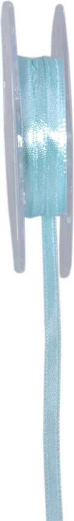 Satinband - Double Face - Schmal - helltürkis - ca. 3 mm - 10 m pro Rolle - 1 VE = 8 Rollen (SB-Rollen) à 10 m - 34003-3-10-71