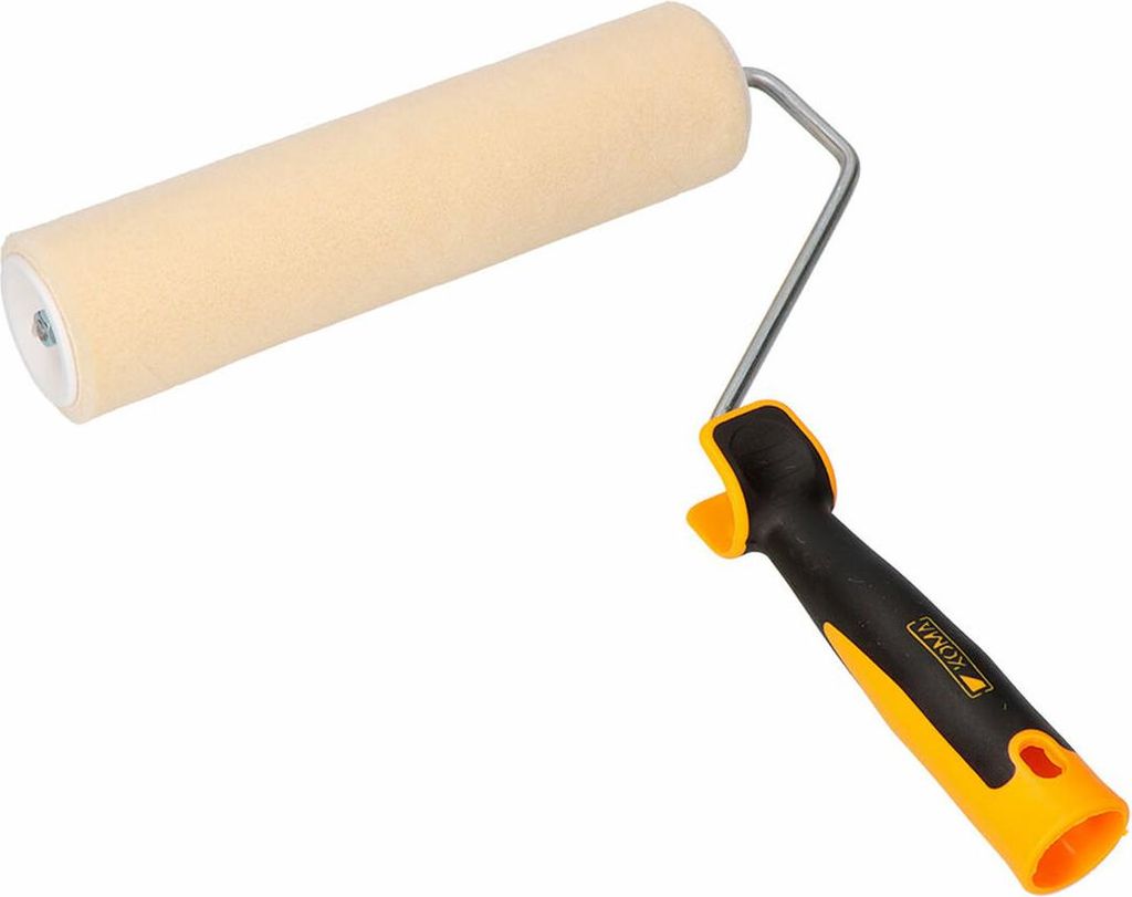 Kurzrolle aus Angorawolle zum Waschen und Lackieren ø45 mm x 220 mm