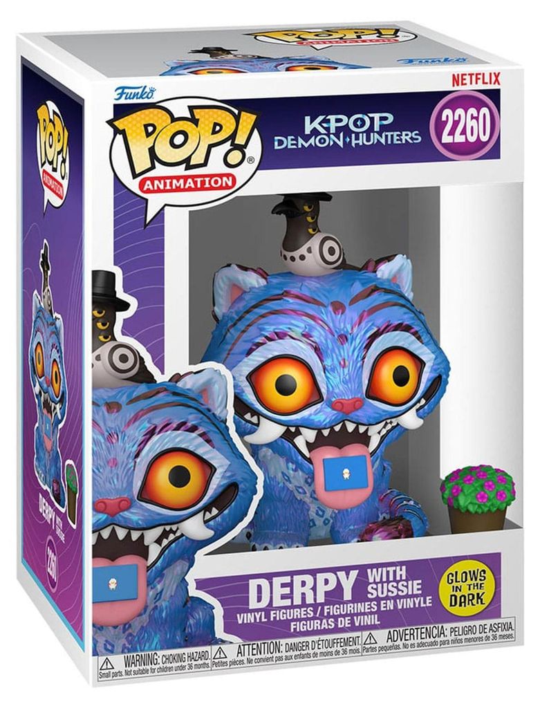 Figurka Funko POP Kpop Demon Hunters 2260 Derpy with Sussie Immagine del prodotto 