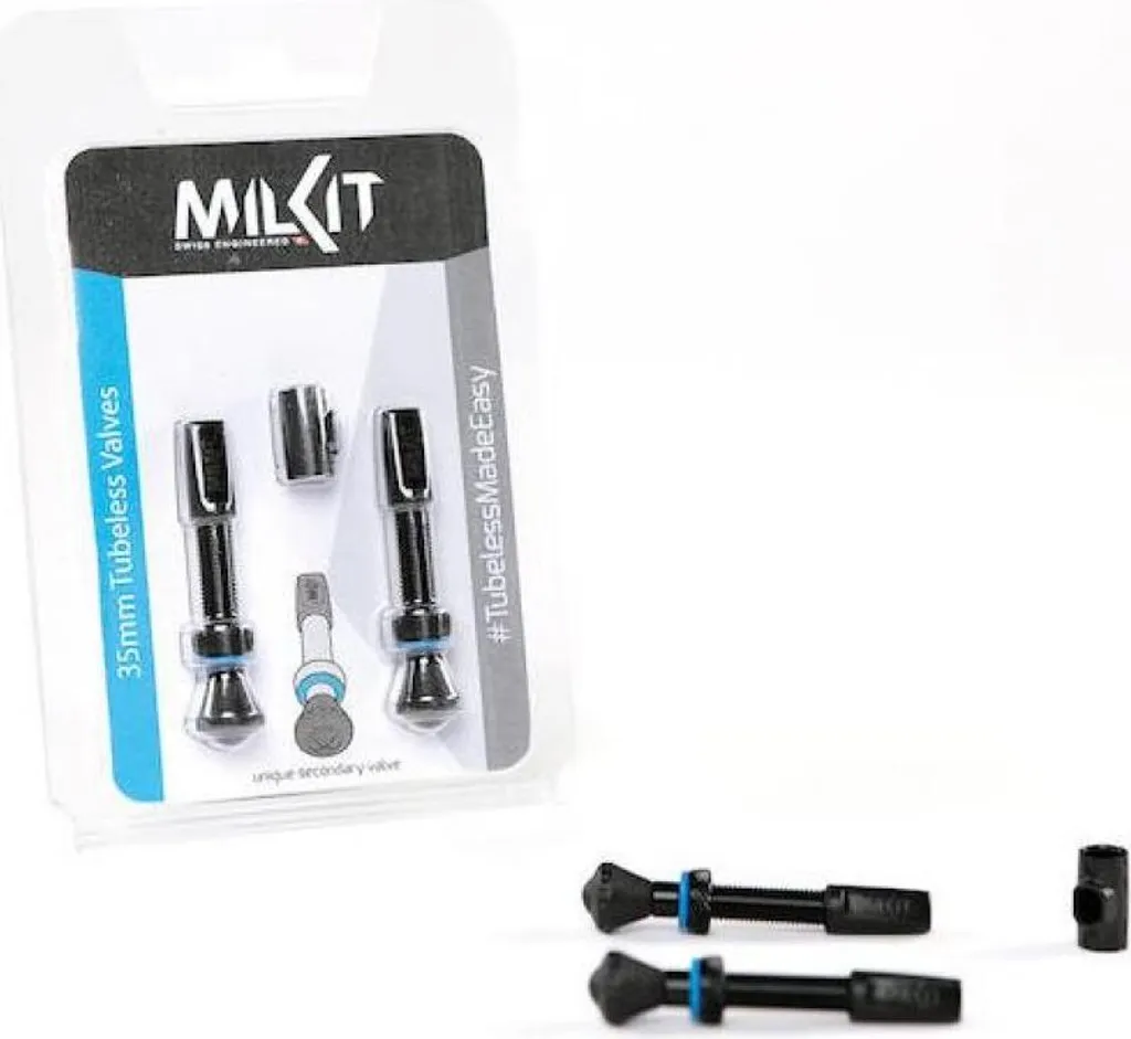 Valves Tubeless milKit 35 mm - Système de Valve Révolutionnaire VTT