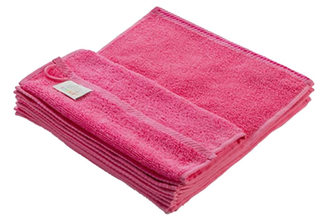 ARTG - Gesichtshandtuch, Unifarben LT3758 (Einheitsgröße) (Pink)