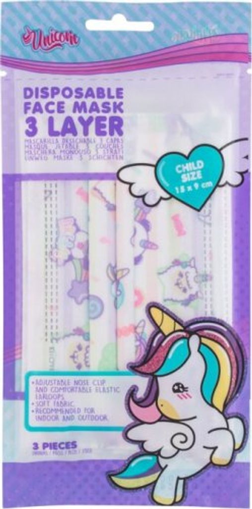 FRAGRANCES FOR CHILDREN - Eau My Unicorn Mask and Respirator 3.0ks