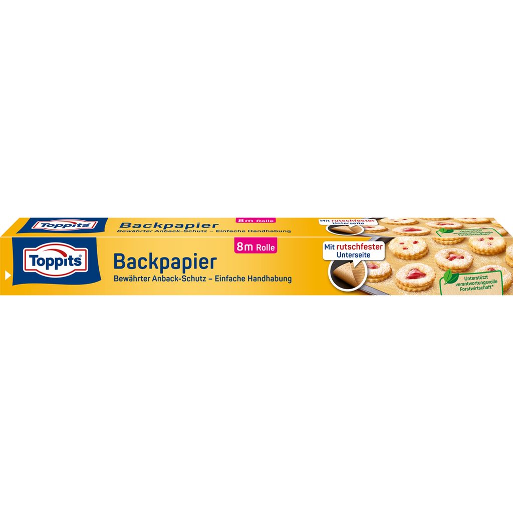 Papier do pieczenia Toppits naturalny brązowy Zdjęcie produktu 
