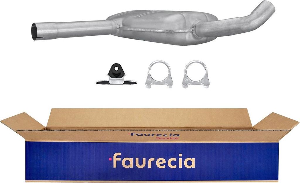 Mittelschalldämpfer FAURECIA IAM-Expertise passend für u.a. VW PASSAT