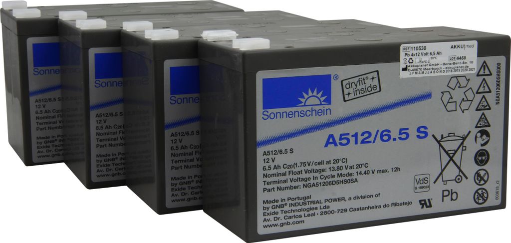 Blei Akku passend für Maquet OP Tisch Alphamaquet 1150