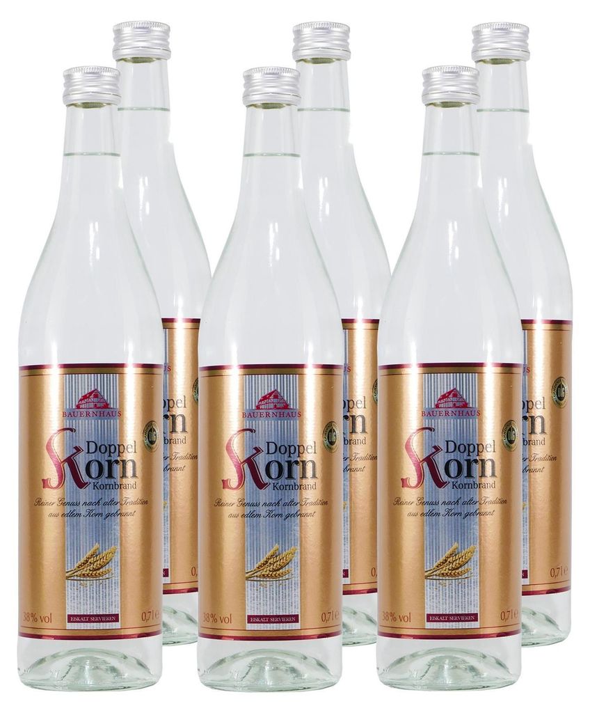 Bauernhaus Doppelkorn (6 x 0,7L) Produktbild 