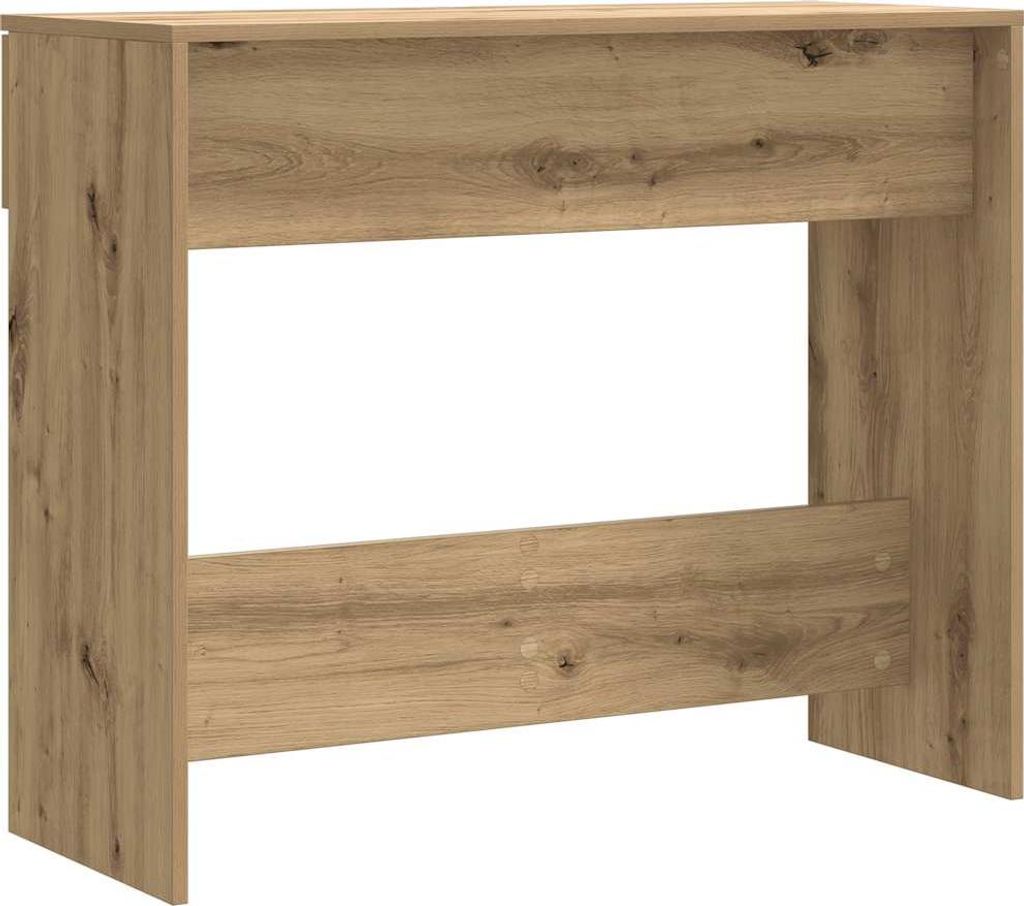 vidaXL Konsolentisch Artisan-Eiche 90x36x75 cm Holzwerkstoff