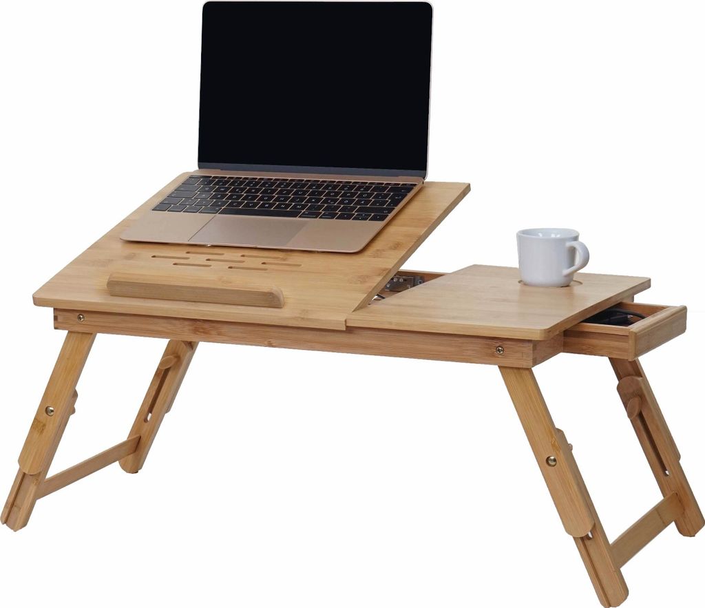 Laptoptisch HWC-B81, Notebooktisch Betttisch Klapptisch mit Produktbild 