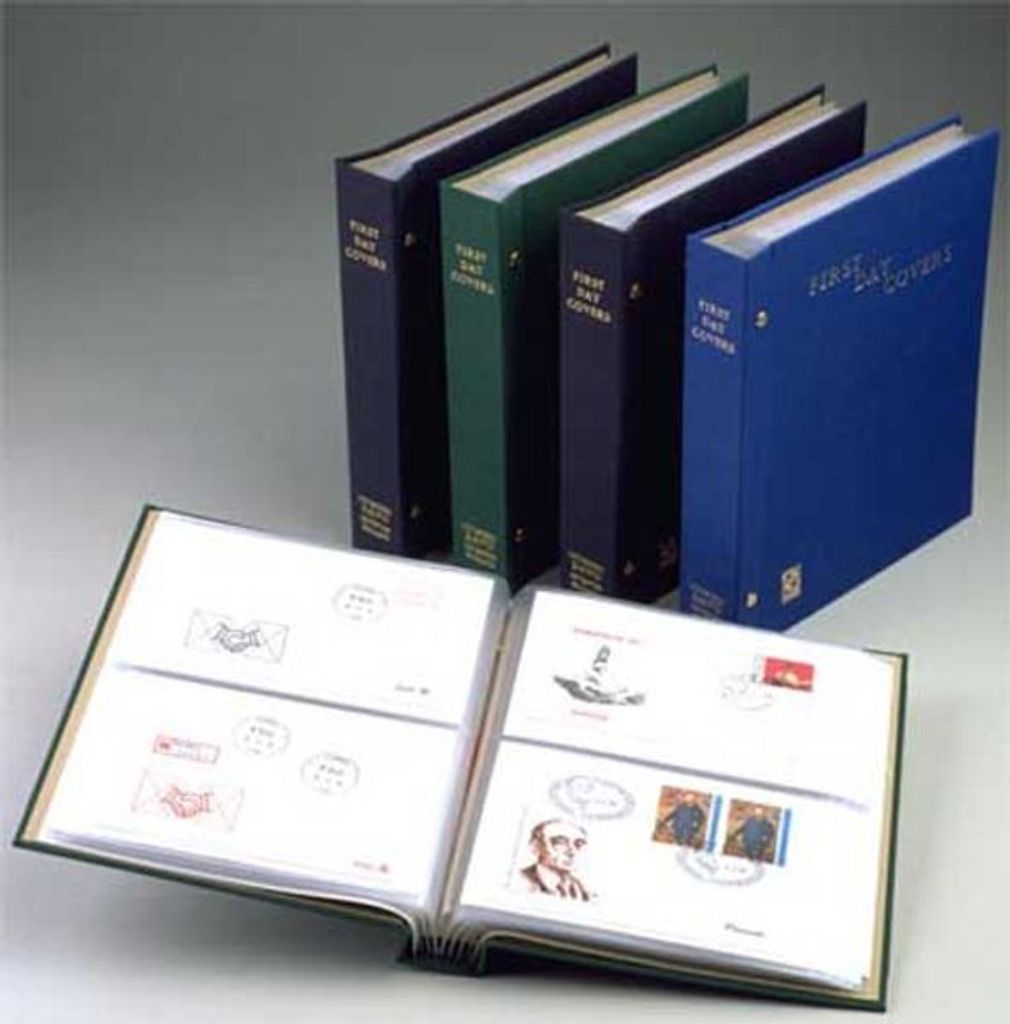 DAVO 25051 Standard Album FDC-K (Small) Neutral (dunkelblau)