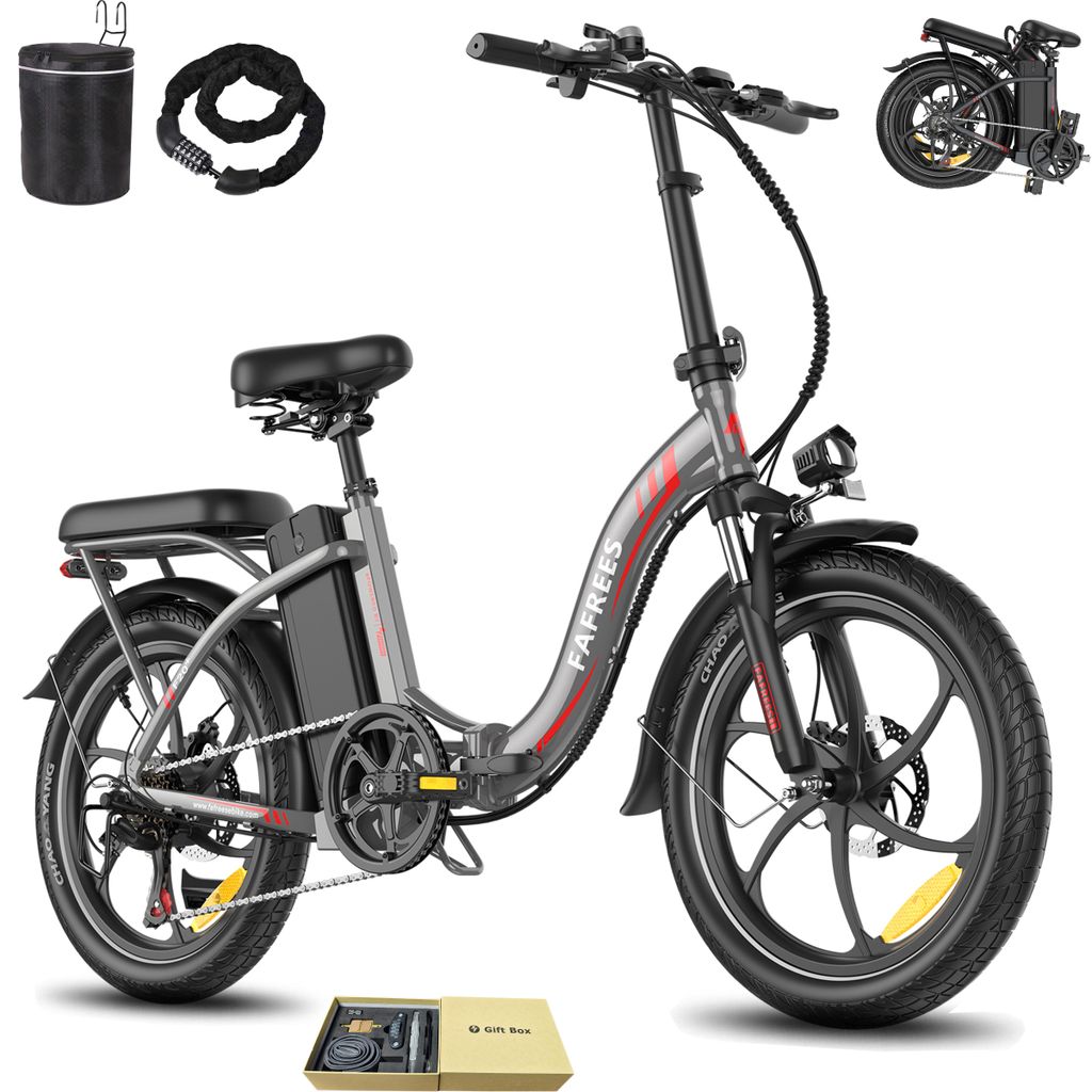 E-Klapprad 20 Zoll Rostbeständigkeit Aluminiumlegierung 36 Produktbild 