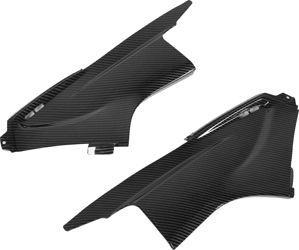 Paire d'inserts de carénage carbone conduits d'air Yamaha R6 03-05