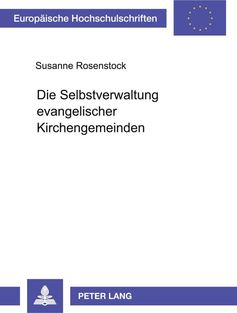 Die Selbstverwaltung evangelischer Kirchengemeinden