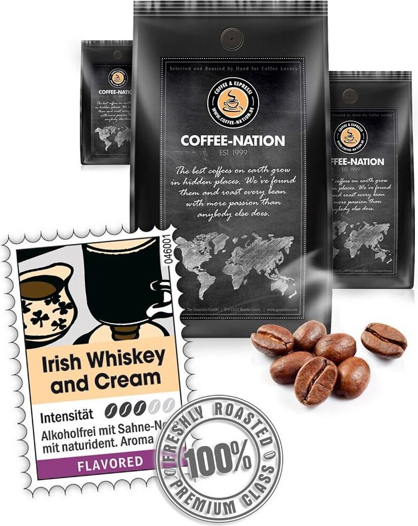 Kaffee IRISH WHISKEY & CREAM aromatisiert von Produktbild 