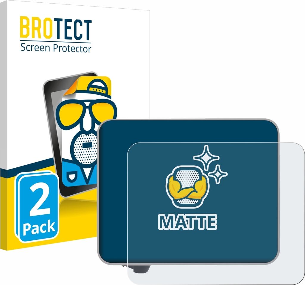 2x BROTECT Schutzfolie für Bambu Lab A1 3D Printer Displayschutz Displayschutzfolie Folie Matt Entspiegelungsfolie