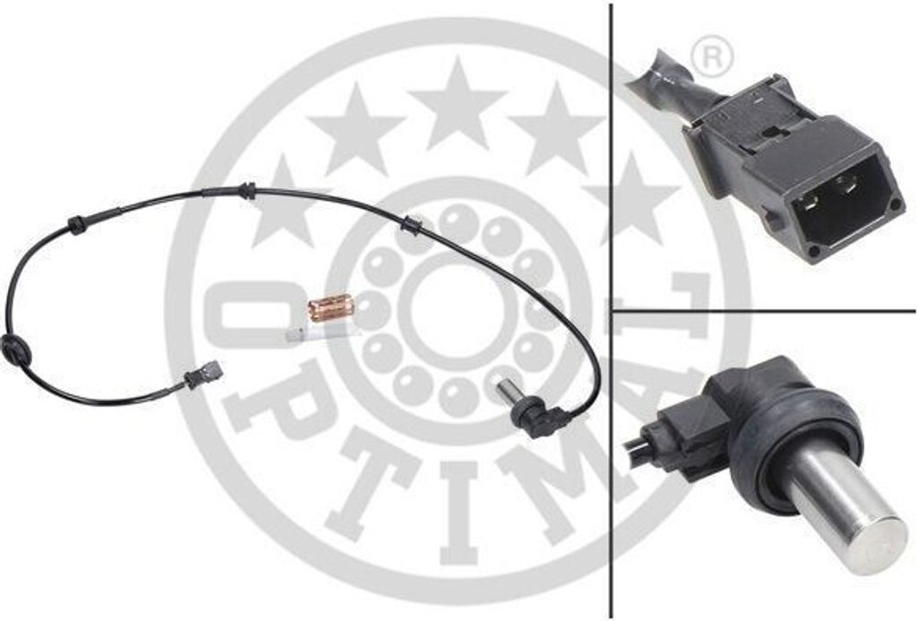 OPTIMAL ABS Sensor Raddrehzahl für AUDI A4 Limousine (8D2, B5) 06-S063