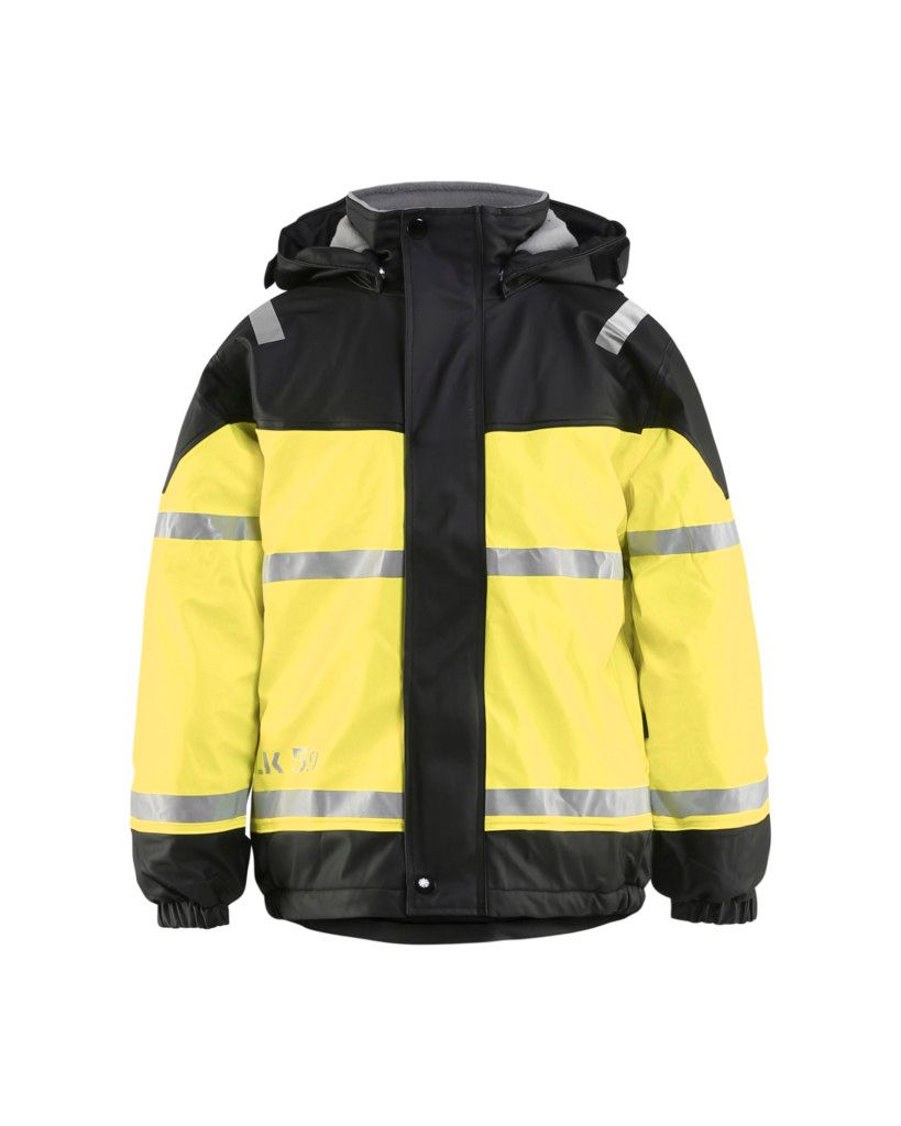 Blakläder Regenset Kinder 4860 2003 in schwarz/gelb, Größe:128