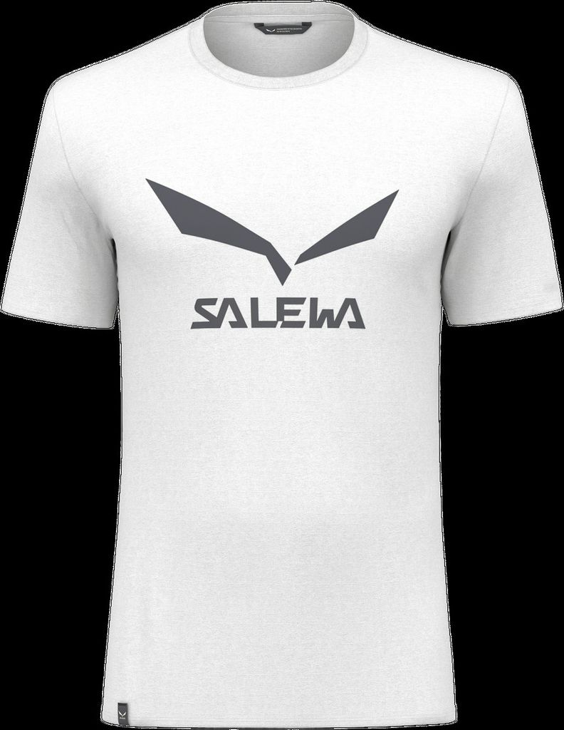Solidlogo Dri-Release Herren T-Shirt (Funktionsshirt) - Salewa, Farbe:white, Größe:50/L