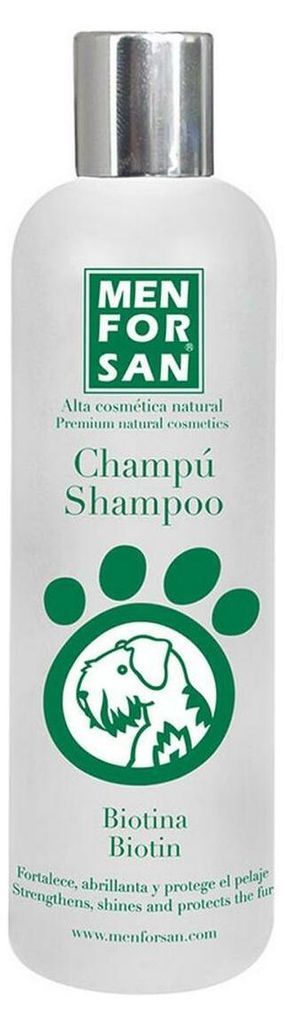 Shampoo für Haustiere Menforsan Hund Vitamin B7 51 x 37 x 33 cm 300 ml