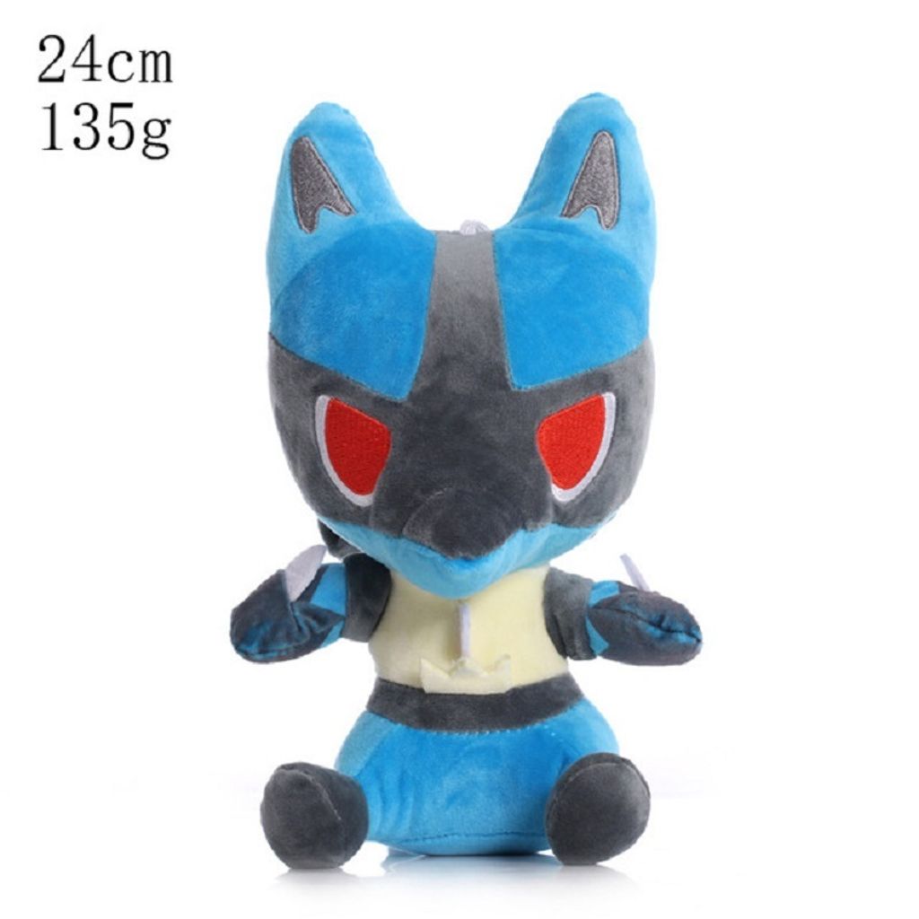 Lucario Plüschtier 24 cm – Pokémon Kuscheltier – Weiches Produktbild 