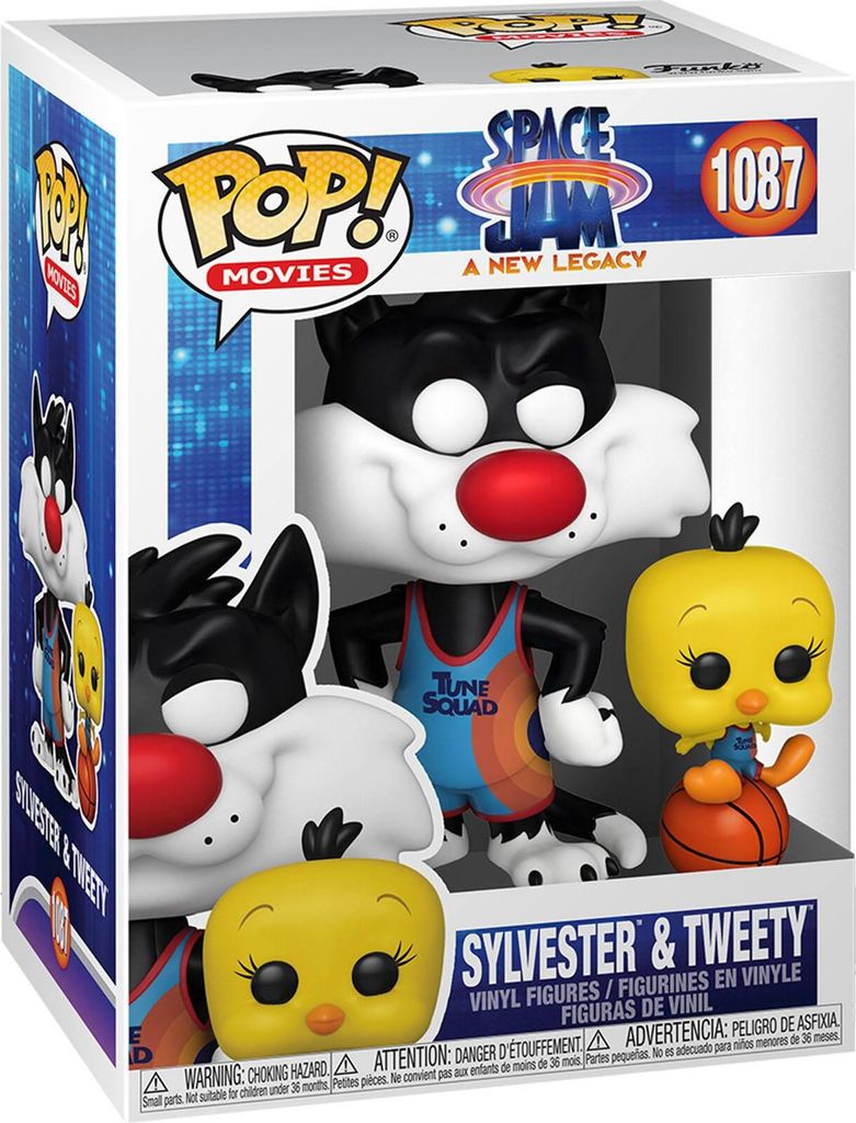 Space Jam a new Legacy - Sylvester & Tweety 1087 - Funko Pop! - Vinyl Figur