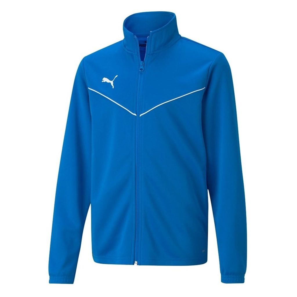 PUMA teamRISE Training Poly Jacket Jr ELECTRIC BLUE LEMONADE ELECTRIC BLUE LEMONADE 140