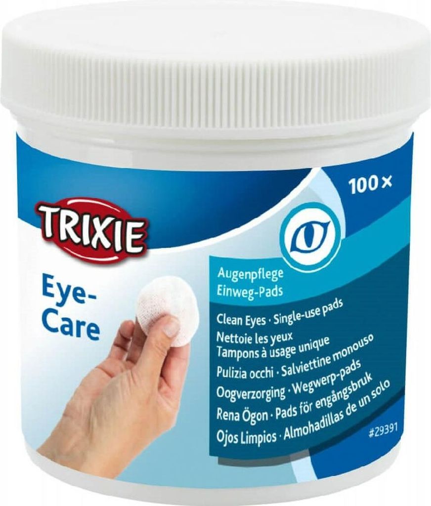 Trixie Augenpflege Einweg-Pads - 100 Stück Produktbild 