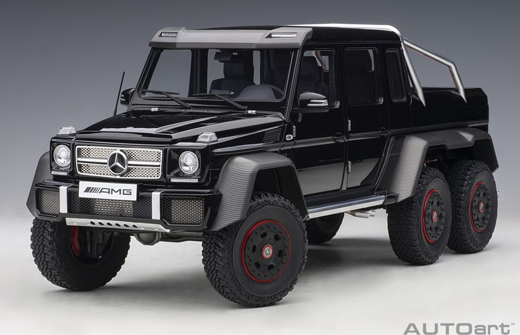 Mercedes-Benz G63 AMG 6×6 2013 czarny AUTOart 1:18 Zdjęcie produktu 