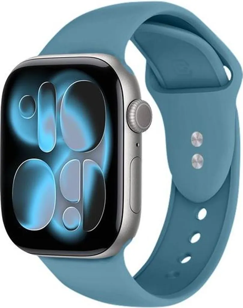 Cinturino Sportivo Blu per Apple Watch 44-49mm | Crong Liquid Design