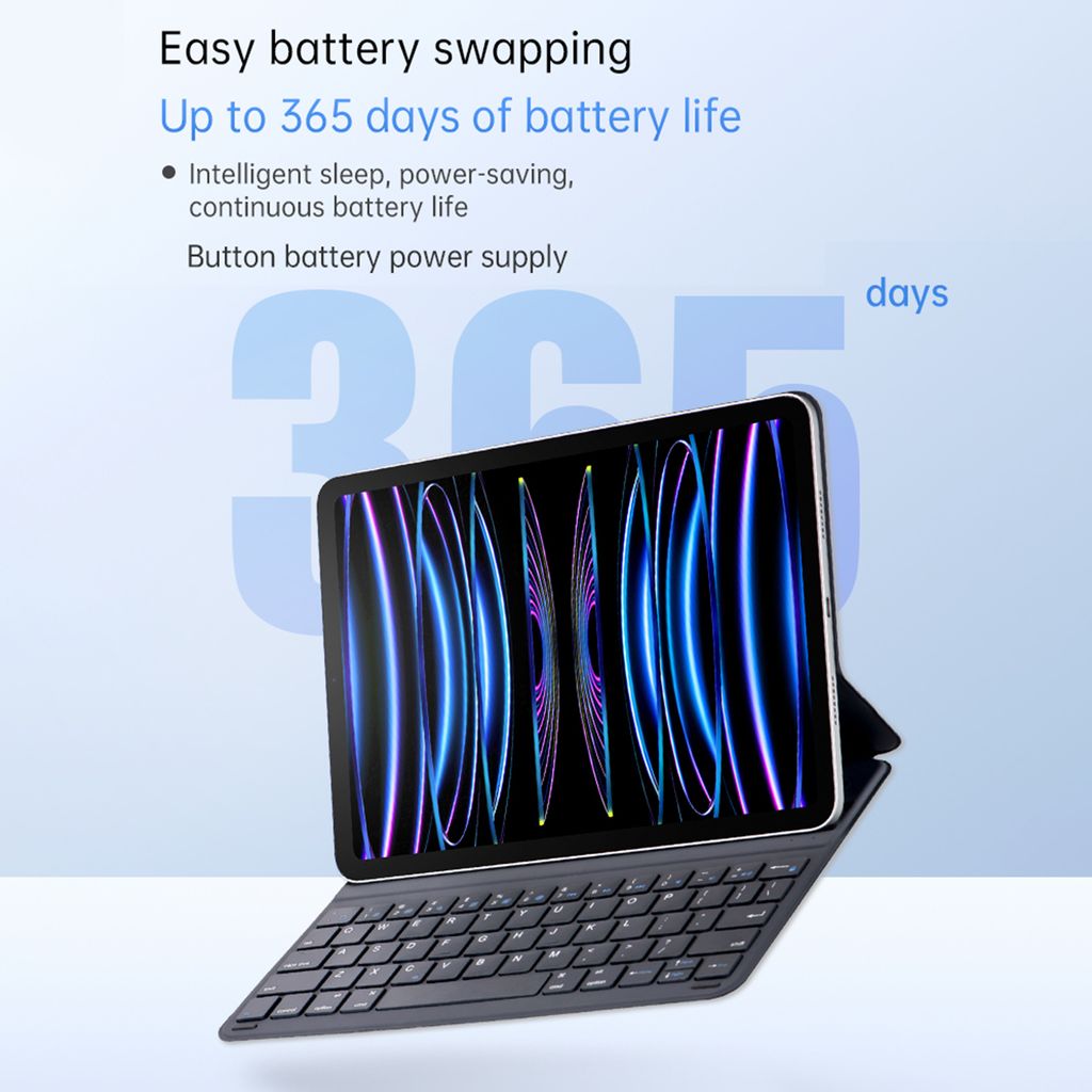 Pouzdro s klávesnicí kompatibilní s iPad 2022 10,9", Obrázek produktu 11